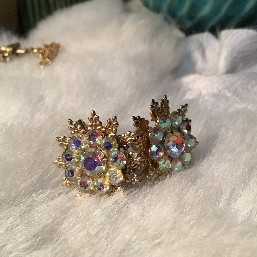 🔥6 Items for $20! Vintage Rhinestone Earrings